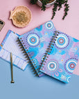 2025 Mum Planner, Diary, Organiser Notebook Bundle- Your Journey Indigenous Art