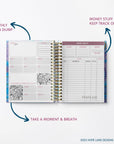 2025 Mum Planner, Diary, Organiser Notebook Bundle- Your Journey Indigenous Art