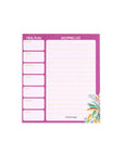 Meal Planner / Shopping List - Boho Paradise