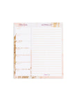 Meal Planner / Shopping List _ Paint me Pink