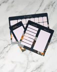 MAGNETIC MEAL PLANNER / SHOPPING LIST - NAVY