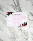 Magnetic Rewards Chart - Floral
