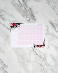 OUR FAMILY PLANS MAGNETIC - FLORAL